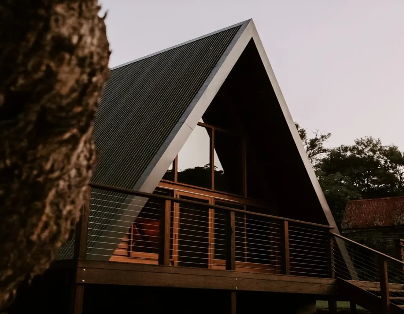 Walnut Oak Wood Villa Pinekraft Prefab